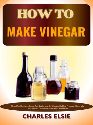 cover image of HOW TO MAKE VINEGAR